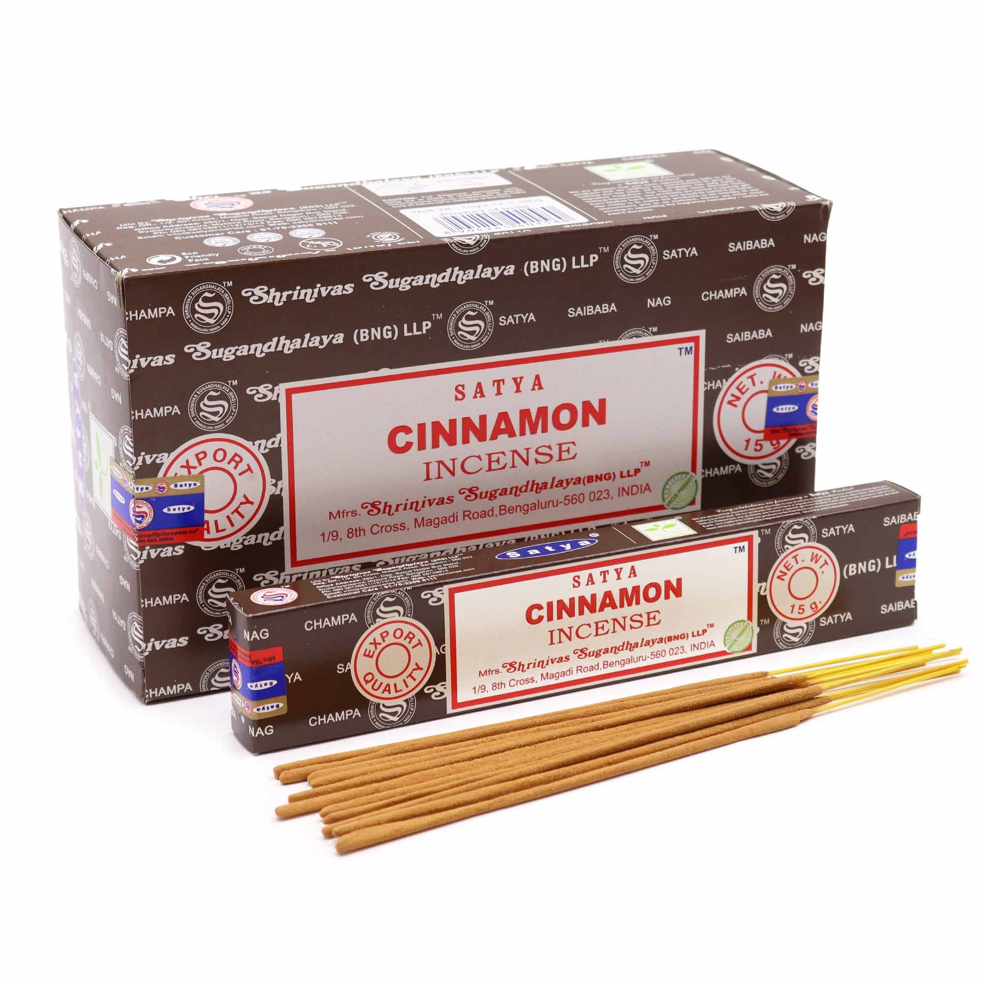 Satya Incense Sticks 15g - Cinnamon - Image 2