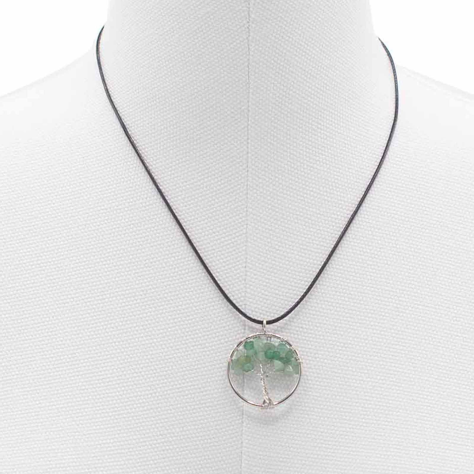 Tree of Life Pendant - Jade - Image 3