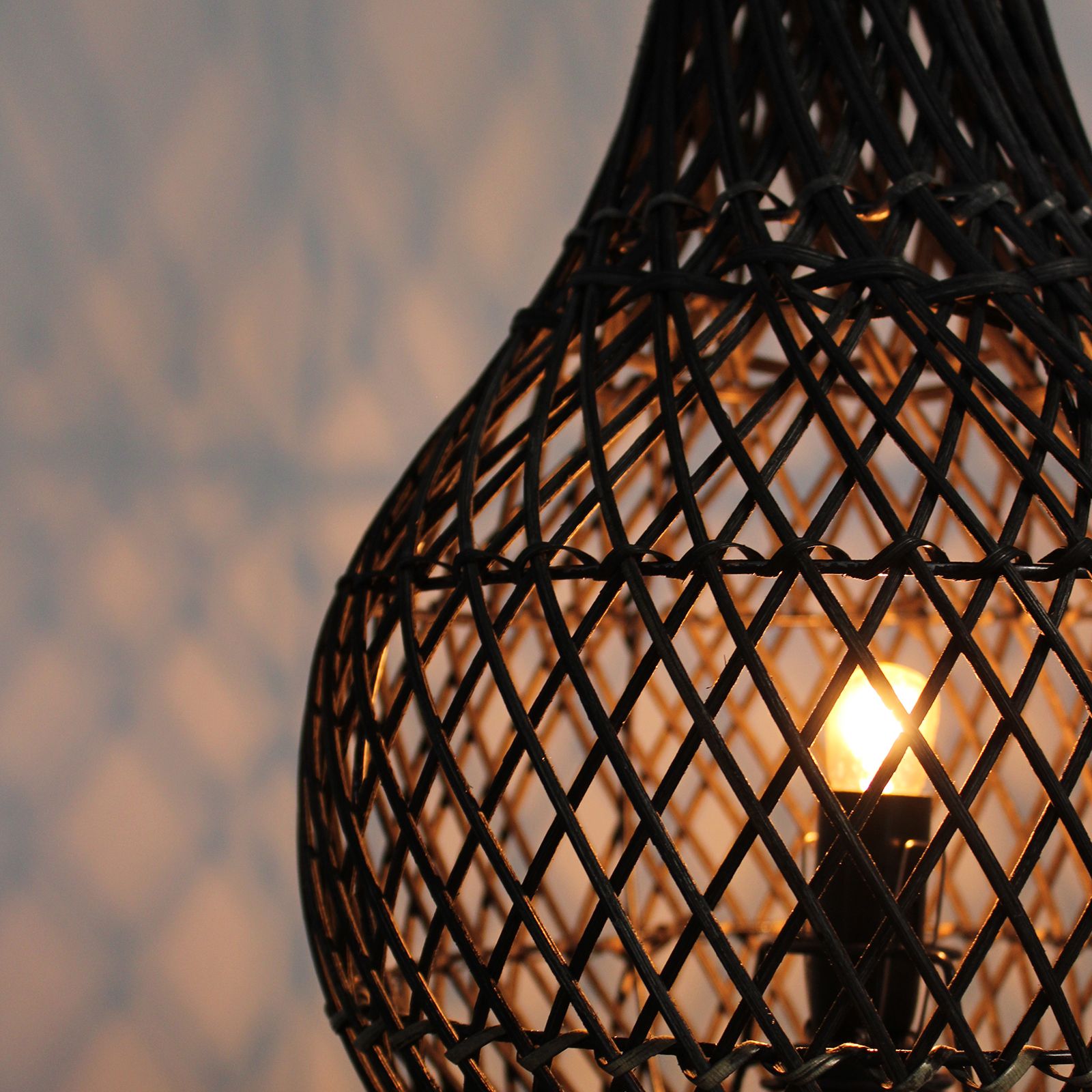 Rattan Table Lamps - Natural - Image 6
