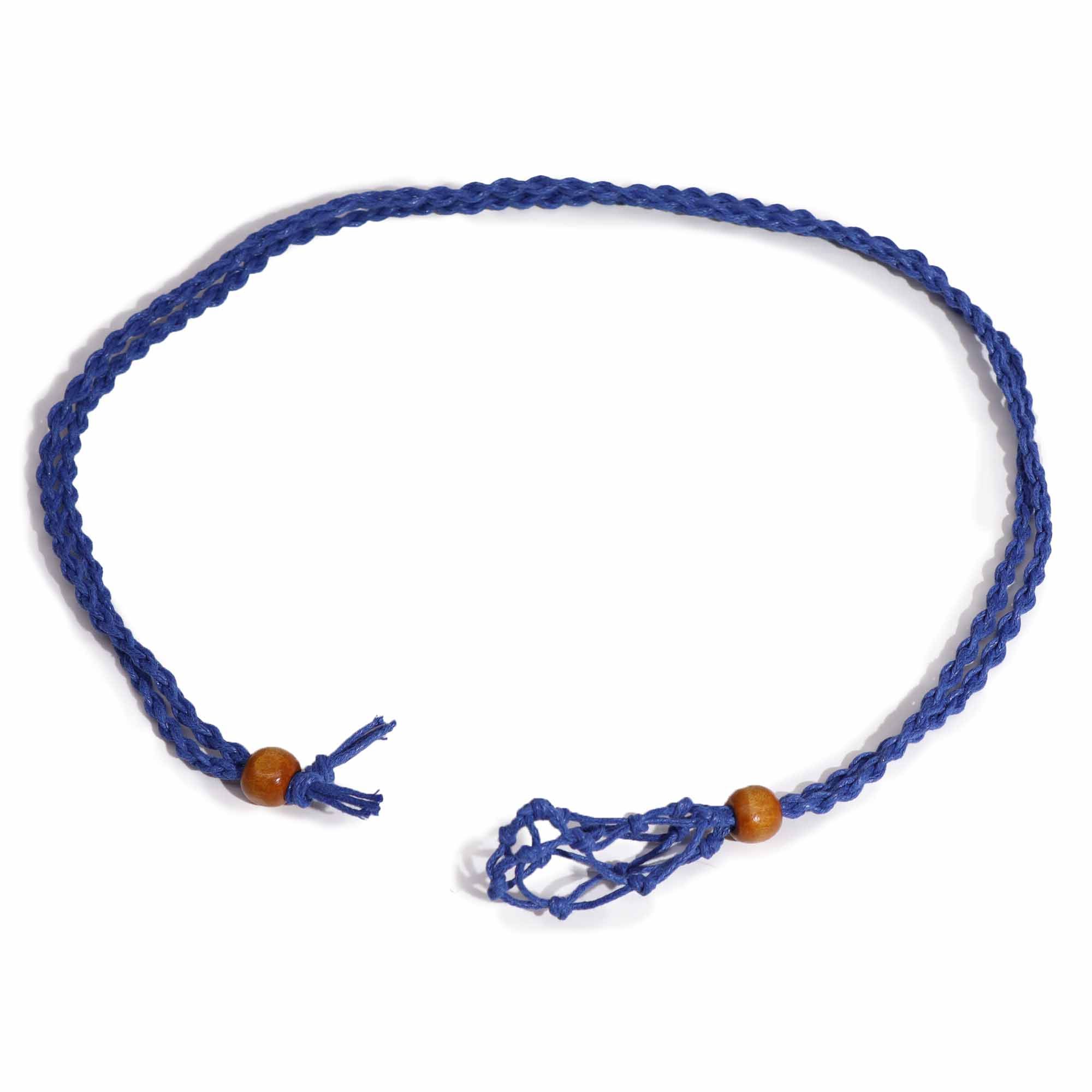 Gemstone Necklace Cord - Navy - Image 7