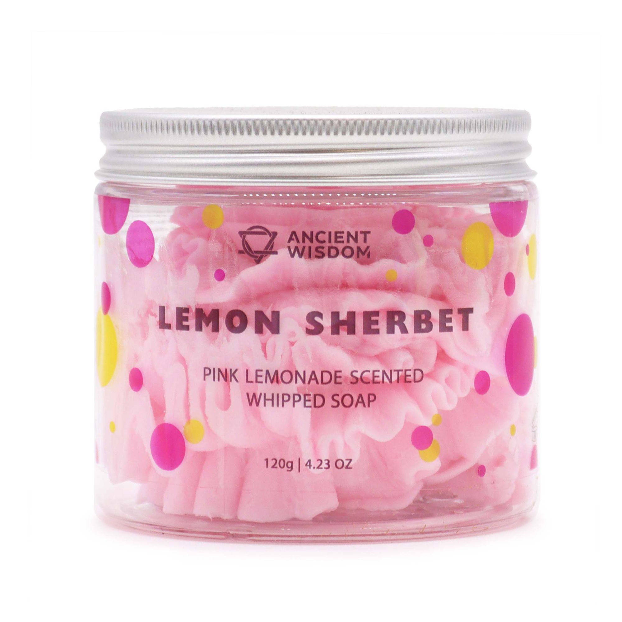 Pink Lemonade Whipped Soap 120g - Image 3
