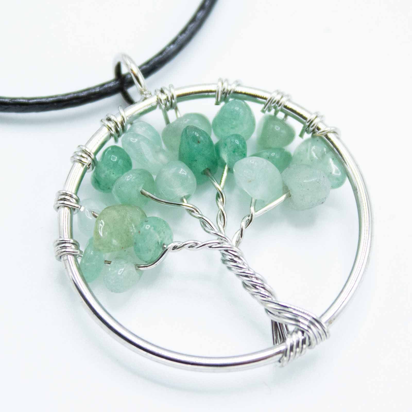 Tree of Life Pendant - Jade - Image 4