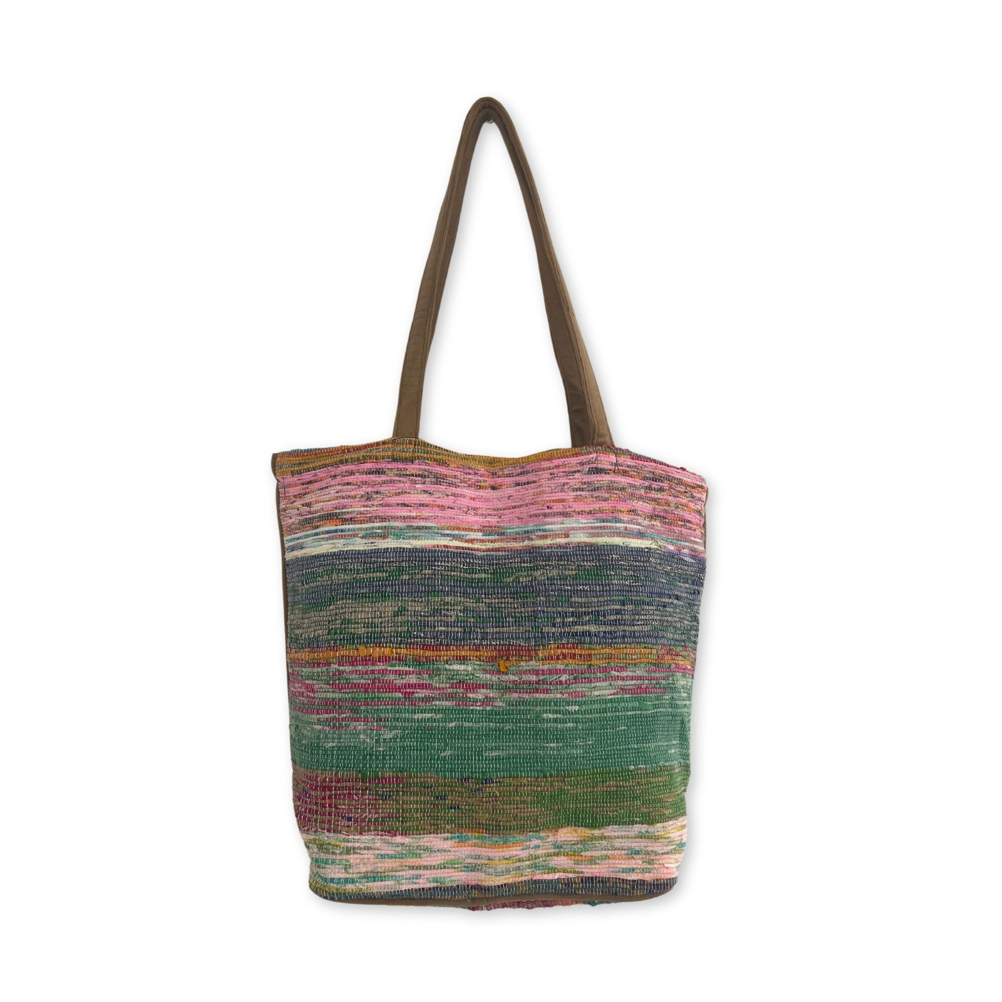 Recycled Big Rug Bag - Shades of Dusk - Image 2