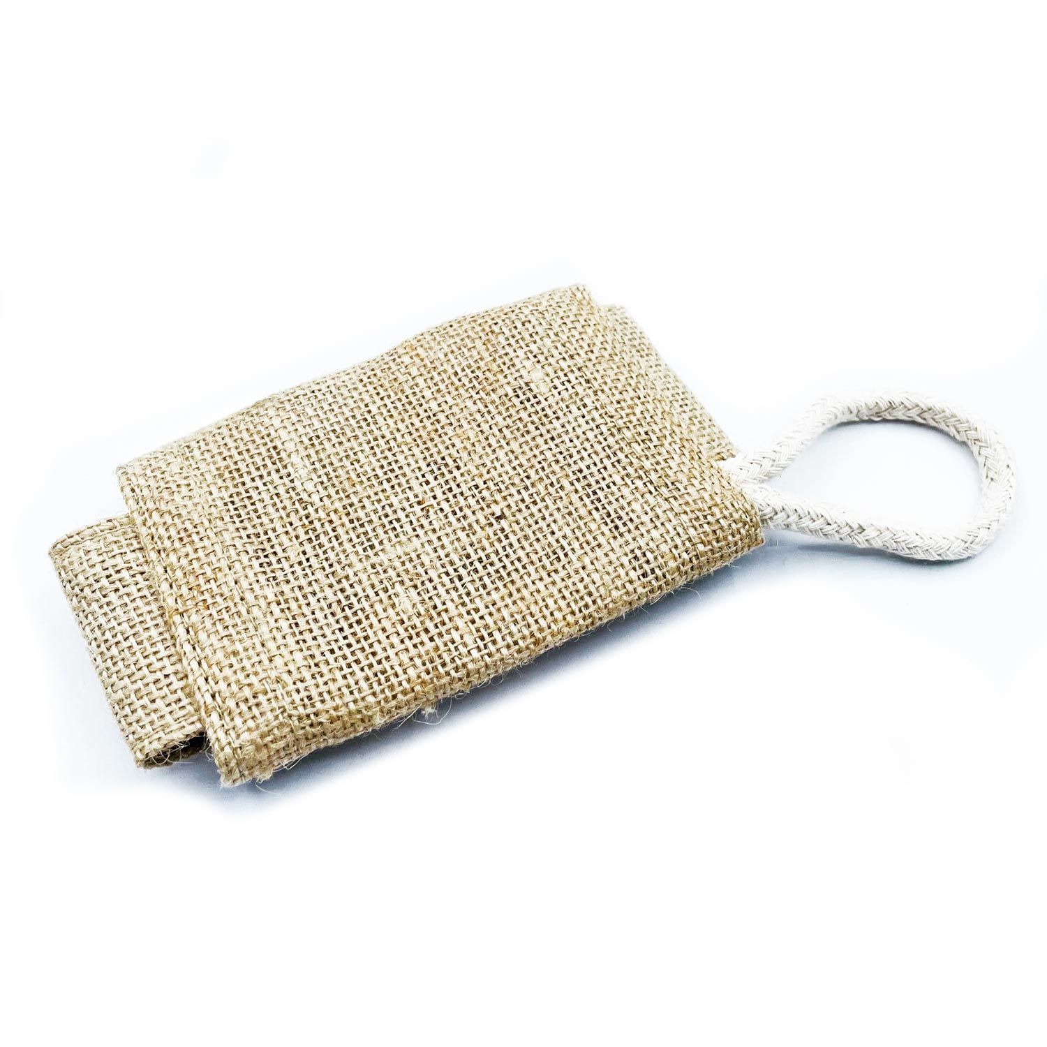Jute Scrub Soap Pouch - Natural - Image 3