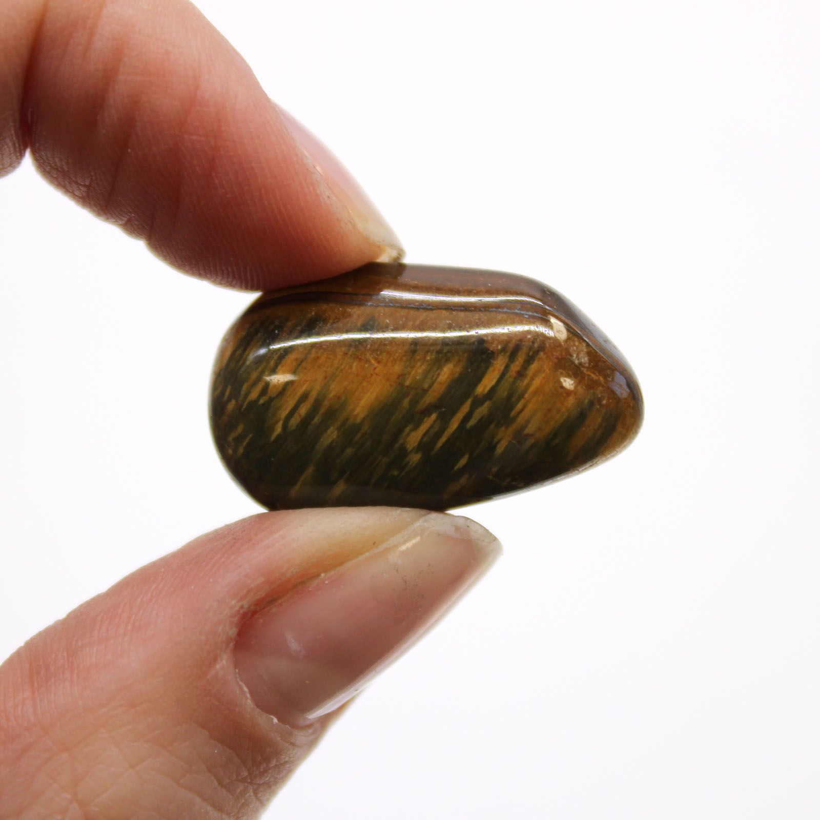 Small African Tumble Stones - Tigers Eye - Varigated - Image 2