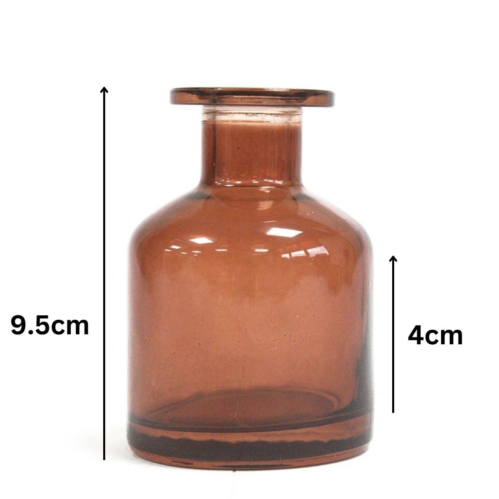 140 ml Round Alchemist Reed Diffuser Bottle - Brown - Image 4