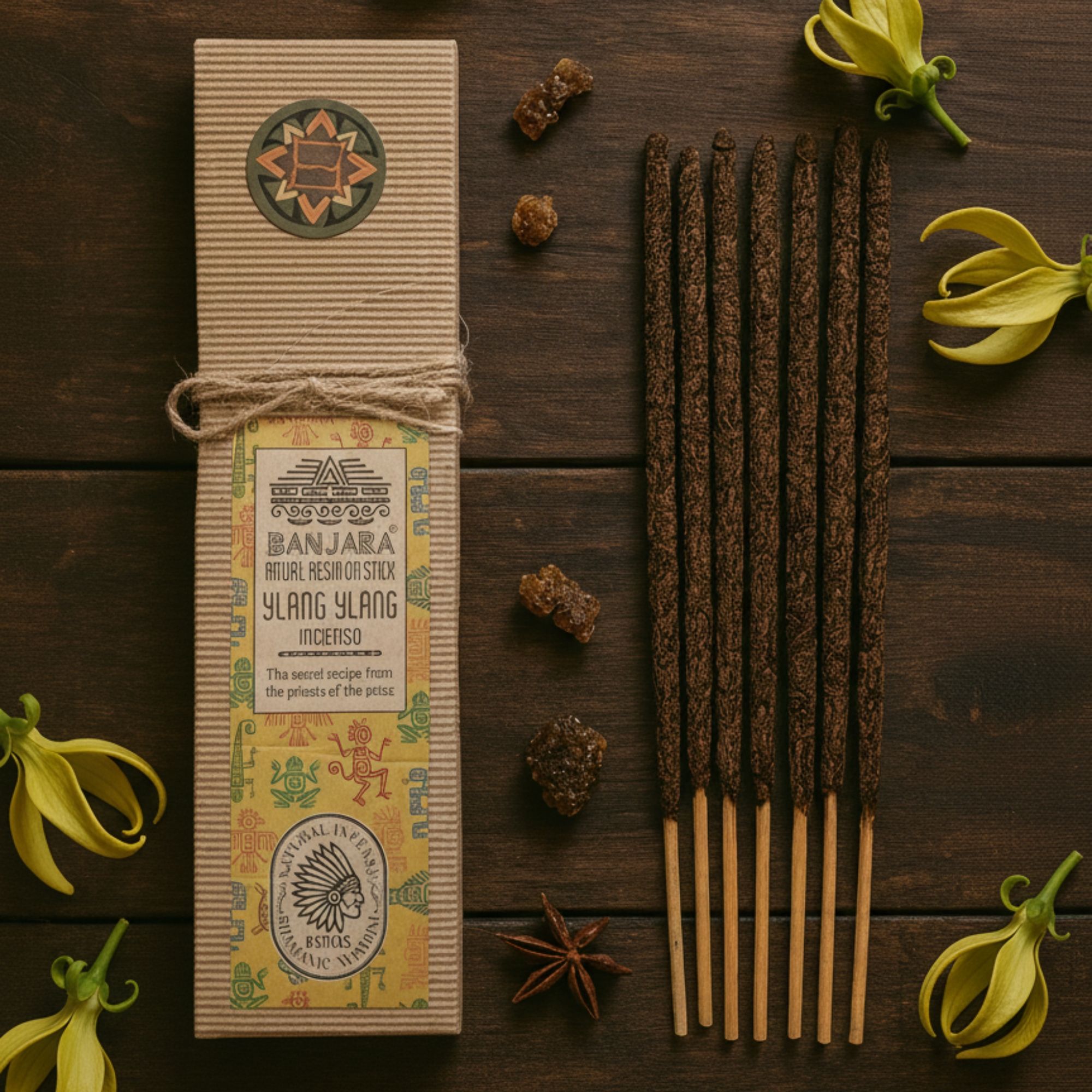 Ritual Resin on Stick - Ylang Ylang