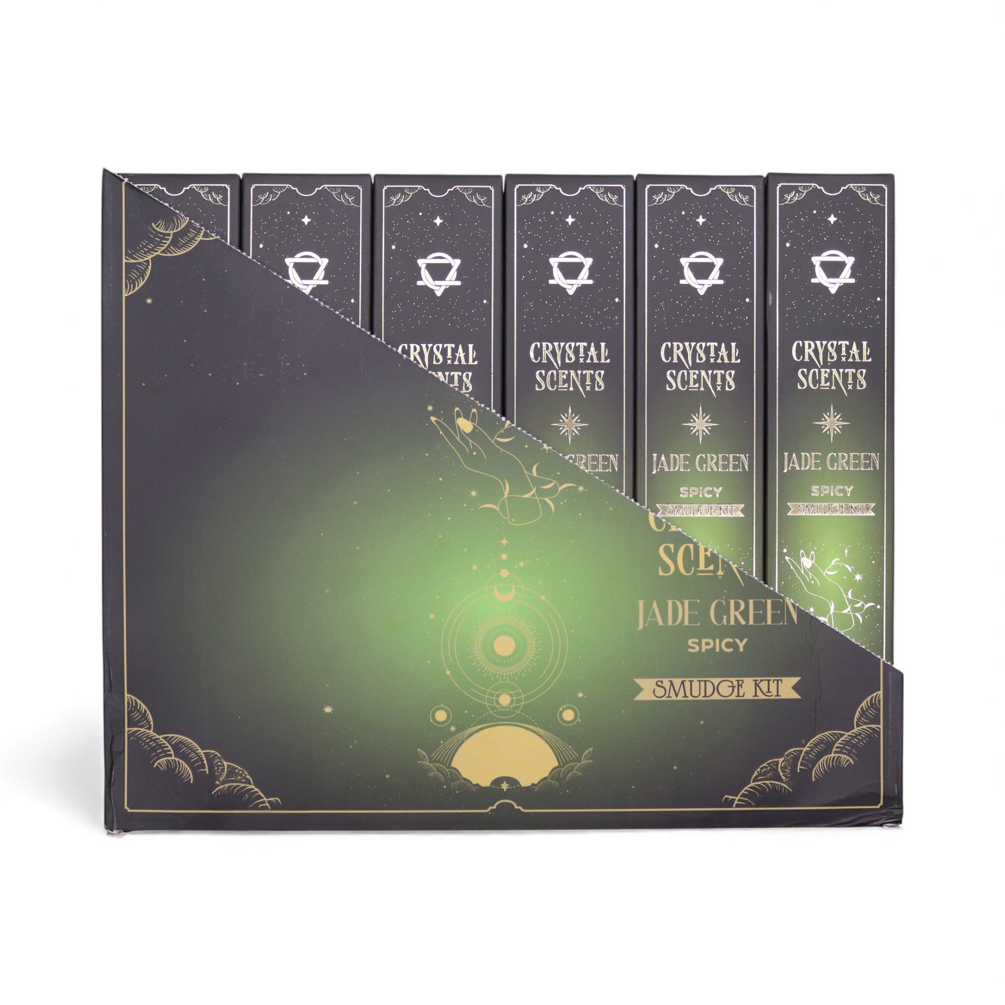Jade Crystal Scents Smudge Incense - Spicy - Image 3