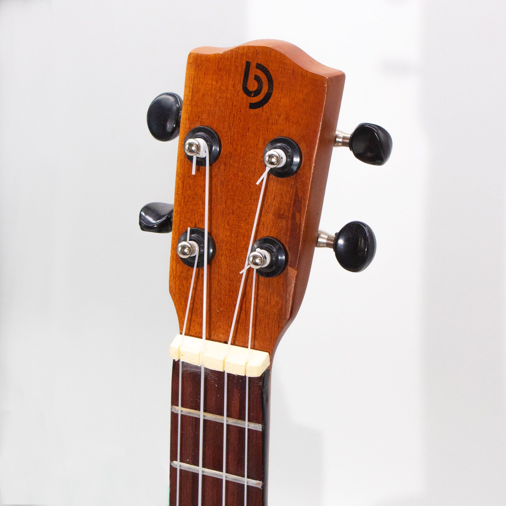 Artisan Made Ukulele - Orange Sunburst Finish (4 String) - Image 6