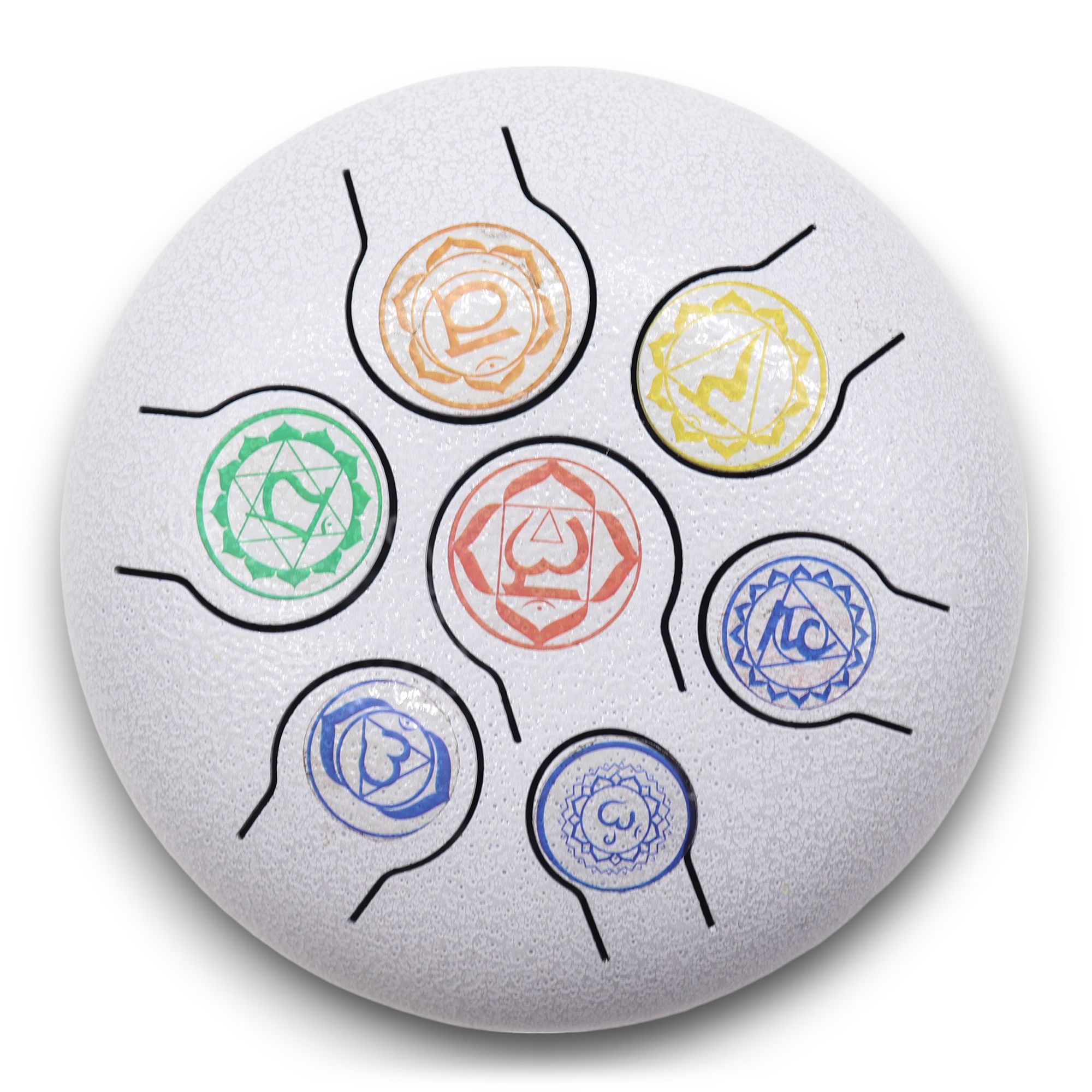 Med Hapi Drum 7 Chakra - 17x13cm - Image 4