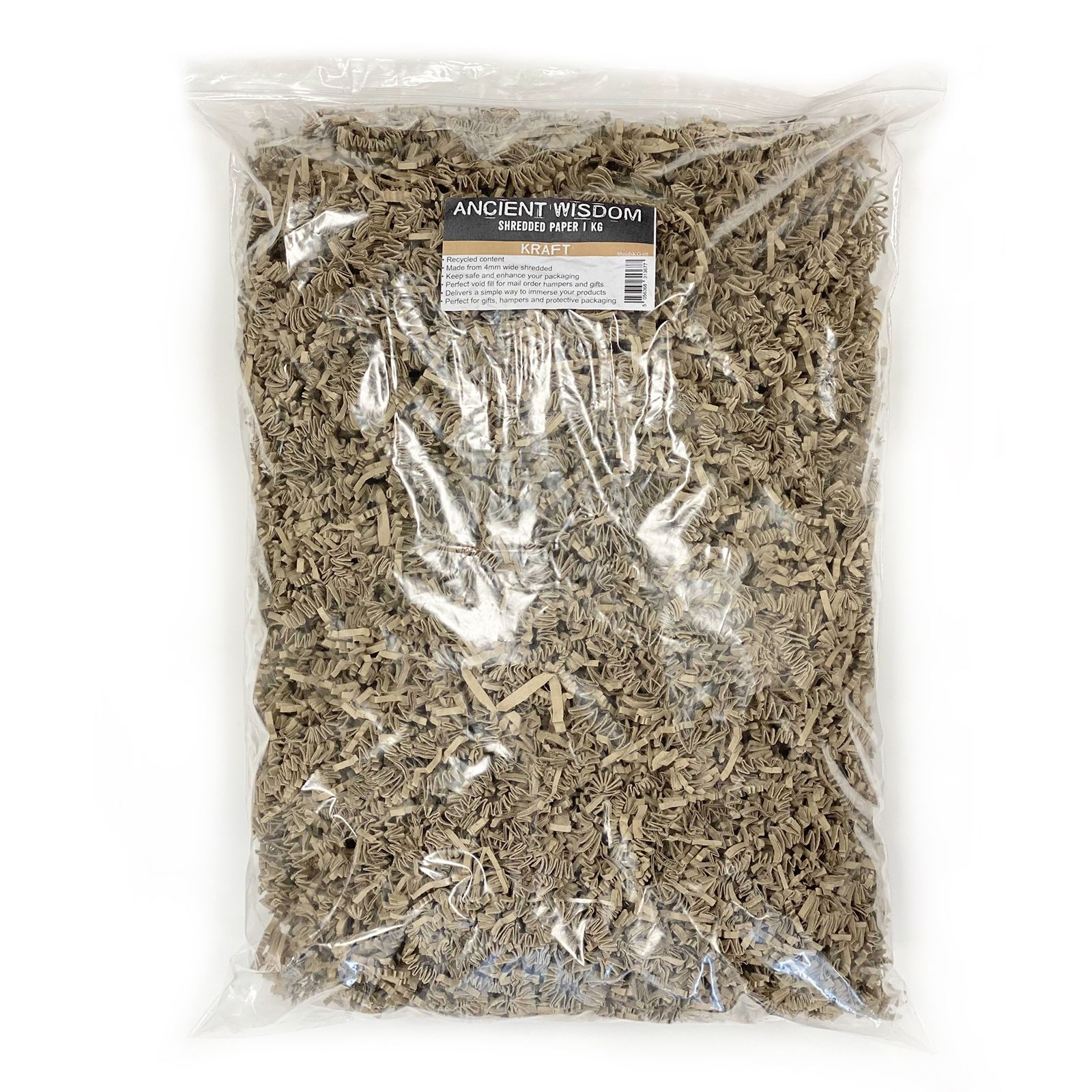 SizzlePak Shredded paper - Kraft (1KG) - Image 4