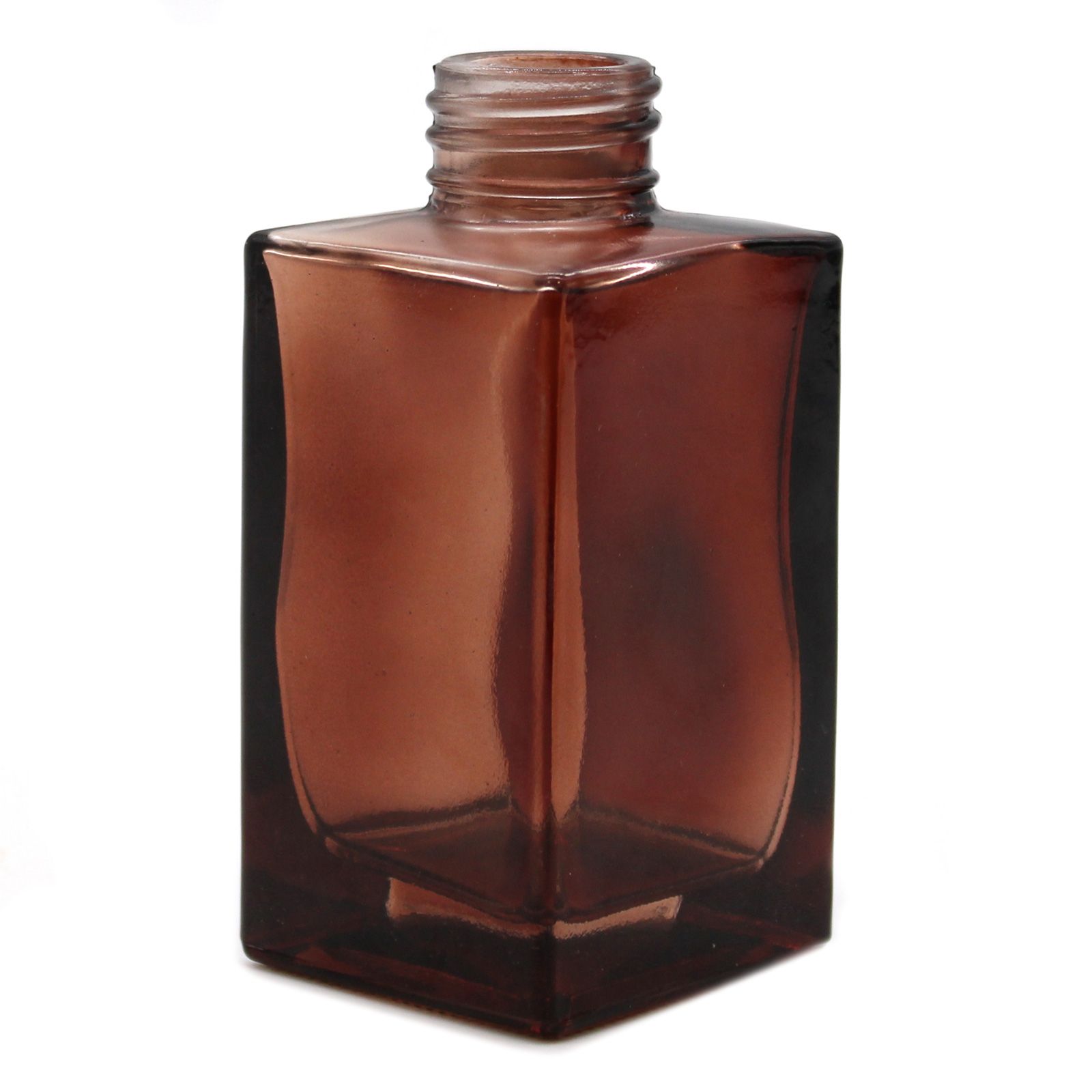 100 ml Square Long Reed Diffuser Bottlle - Amber - Image 3