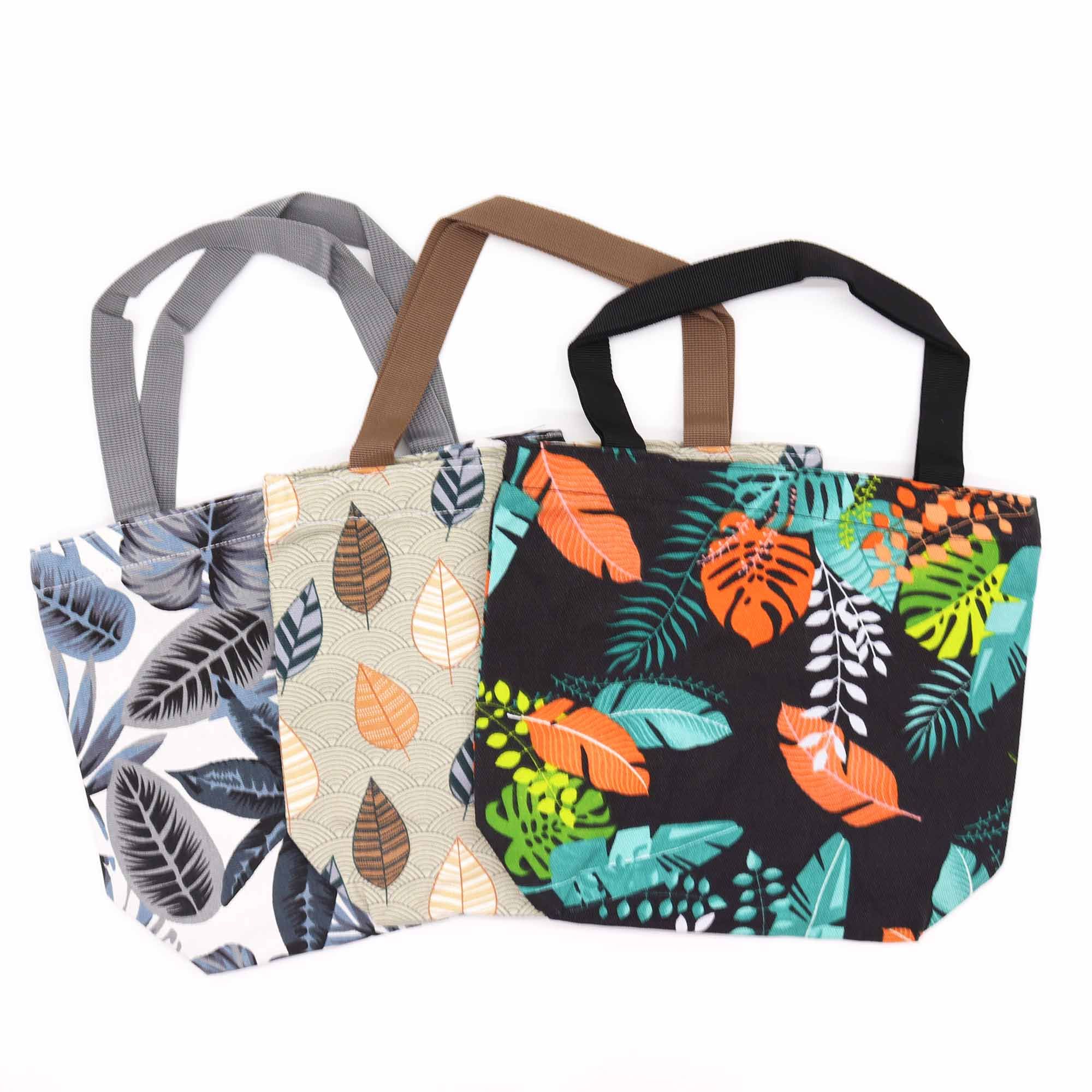 Tropical Handy Quick Shop Bag - (assorted designs) - 32x23x10cm - Image 5