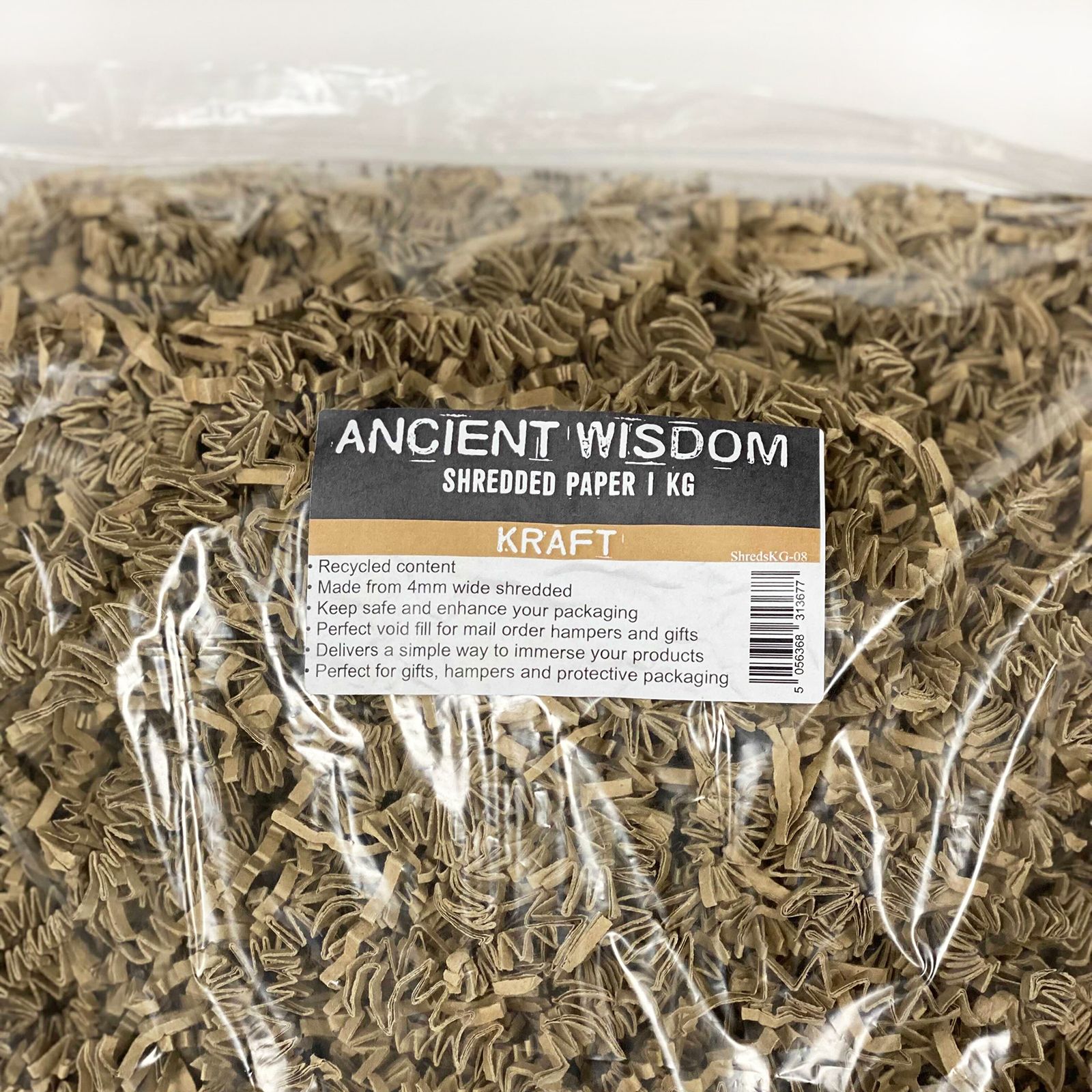 SizzlePak Shredded paper - Kraft (1KG) - Image 5