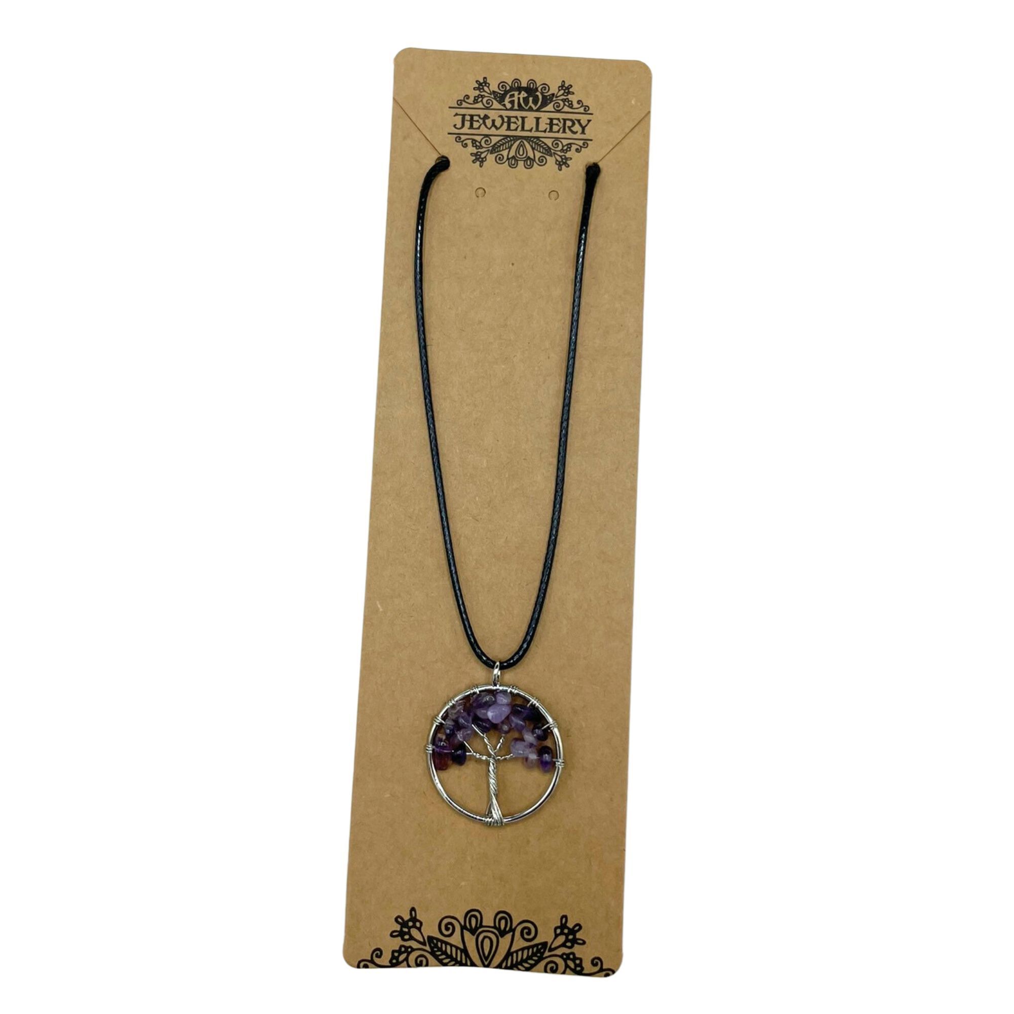 Tree of Life Pendant - Amethyst - Image 5