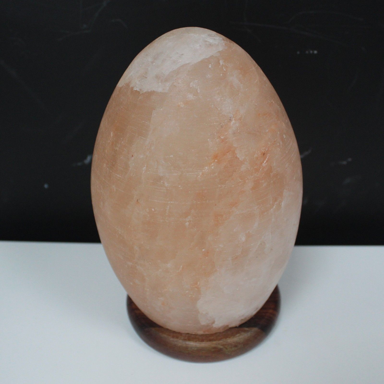 Salt Lamp Egg - Wooden Base - Image 4