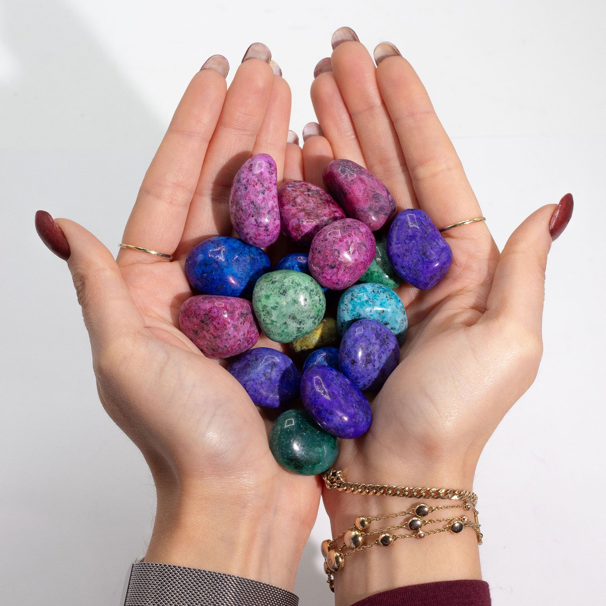 Bulk Treated Indian Dalmation- 1kg (aprox. 70 stones) - Image 2