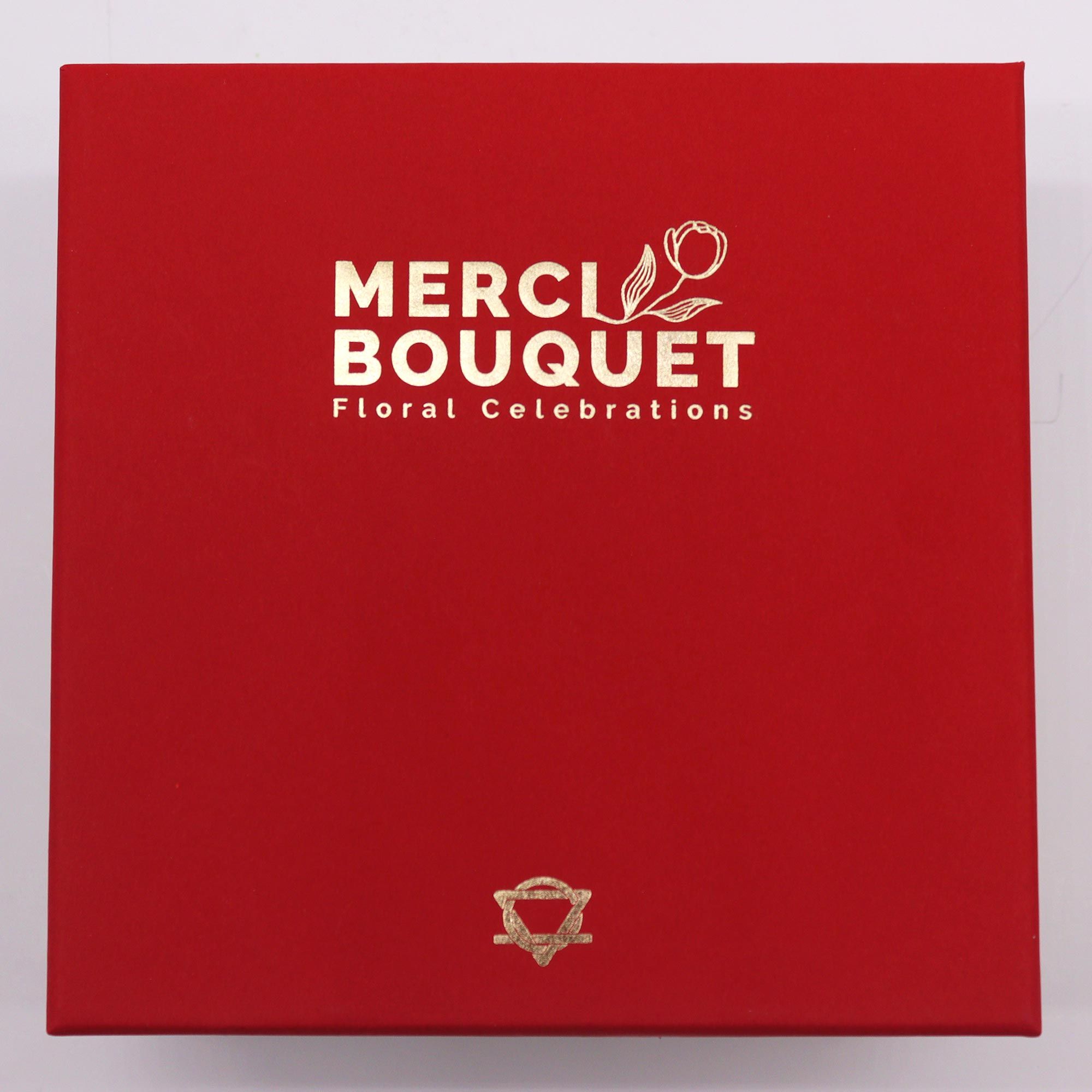 Square Box - Classic Red Roses - Image 3