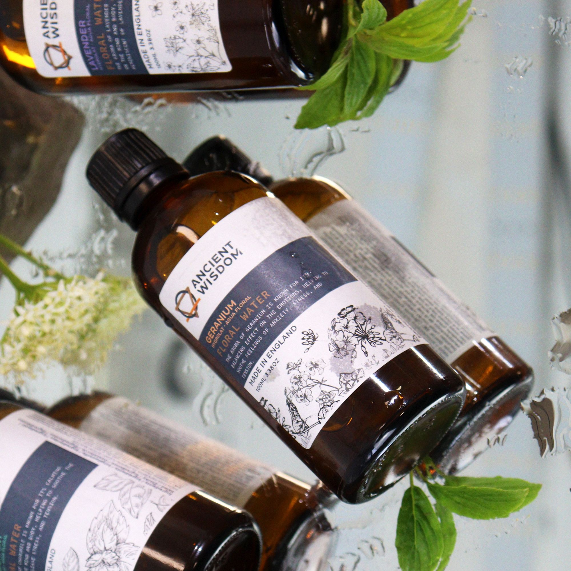 Geranium Hydrolat 100ml - Image 3