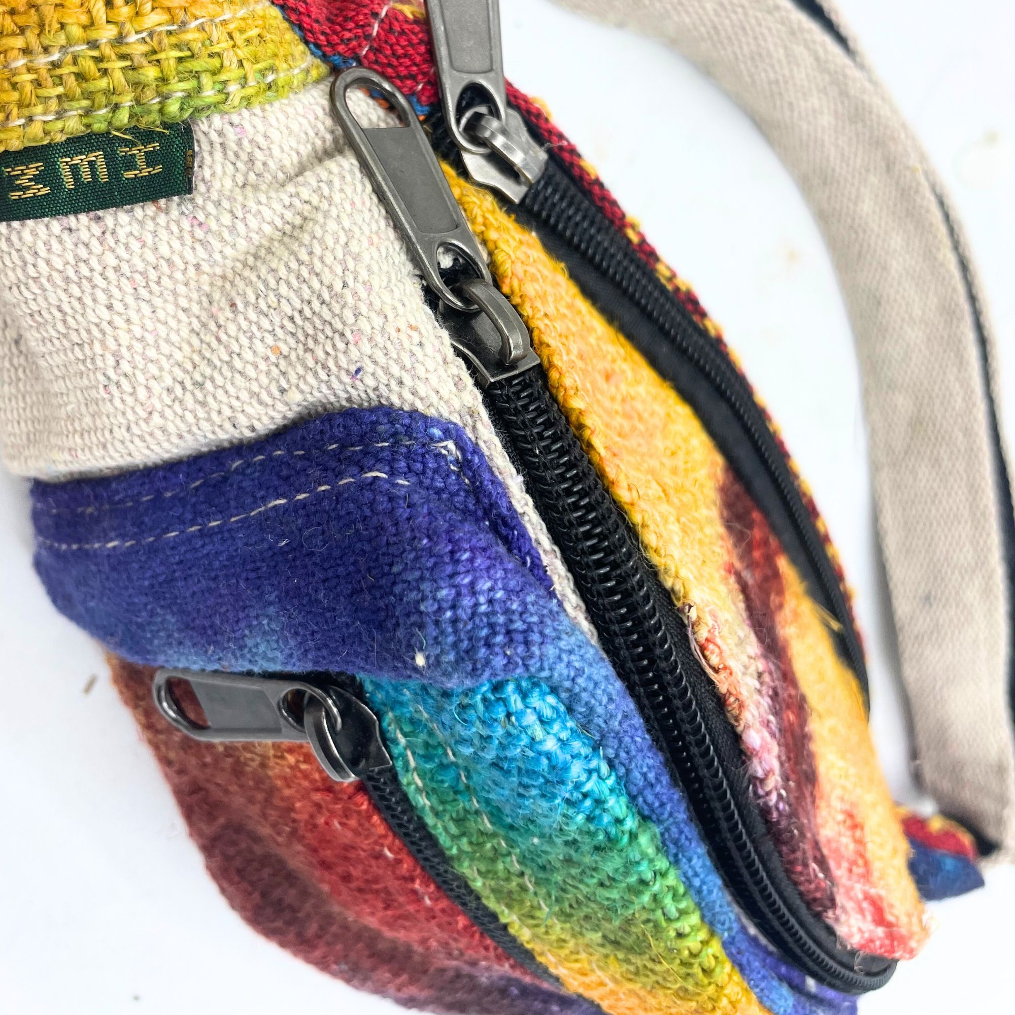 Tiedye Hemp Bum Bag - Image 2