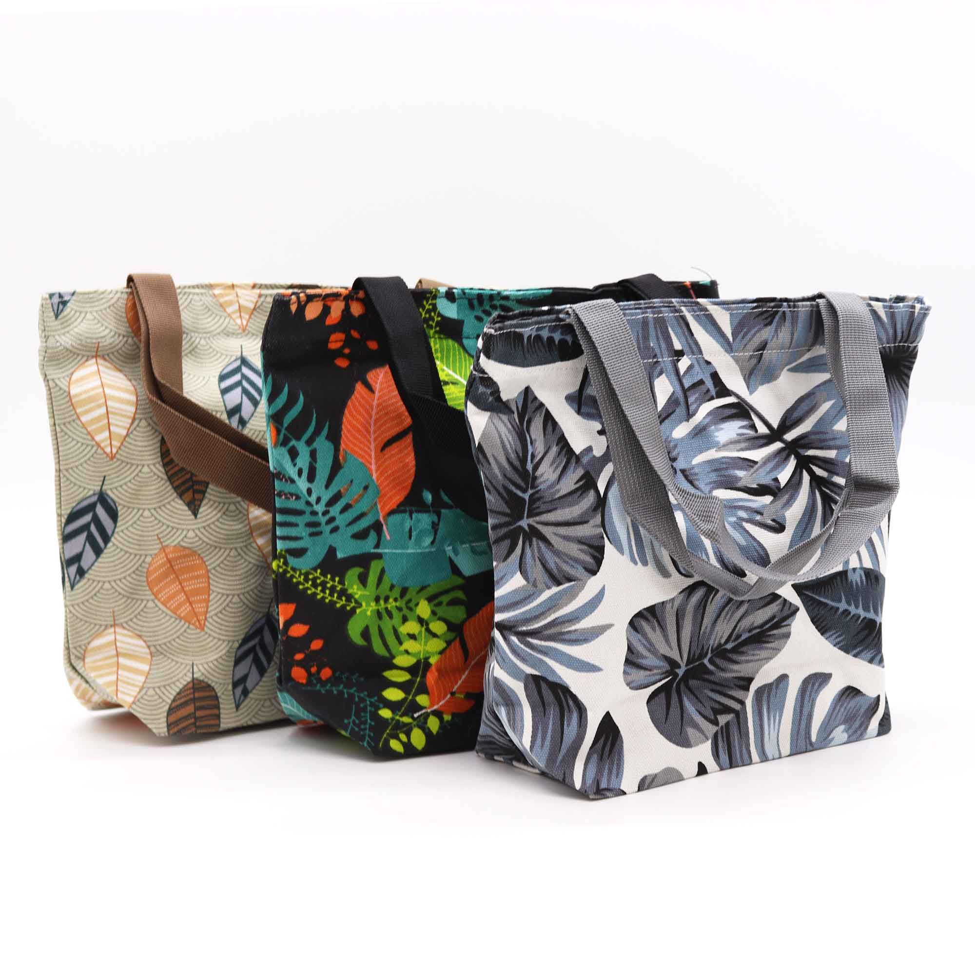 Tropical Handy Quick Shop Bag - (assorted designs) - 32x23x10cm - Image 3