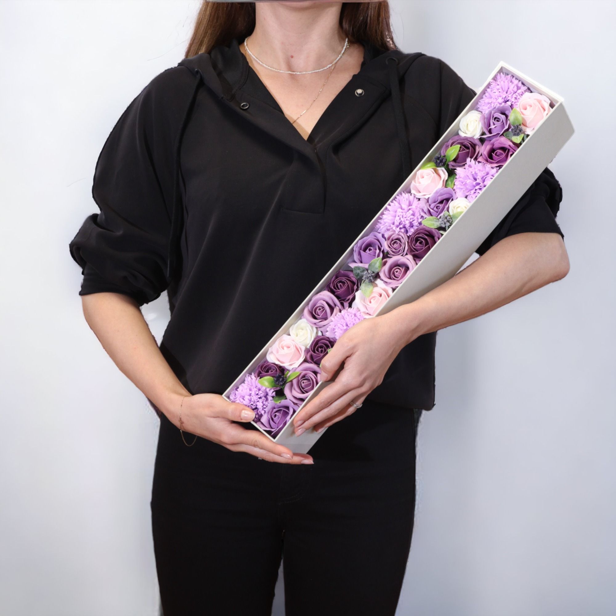 Extra Long - Lavender Rose & Carnation - Image 5