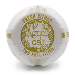 Agnes + Cat Bath Fizzer - Fresh Citrus