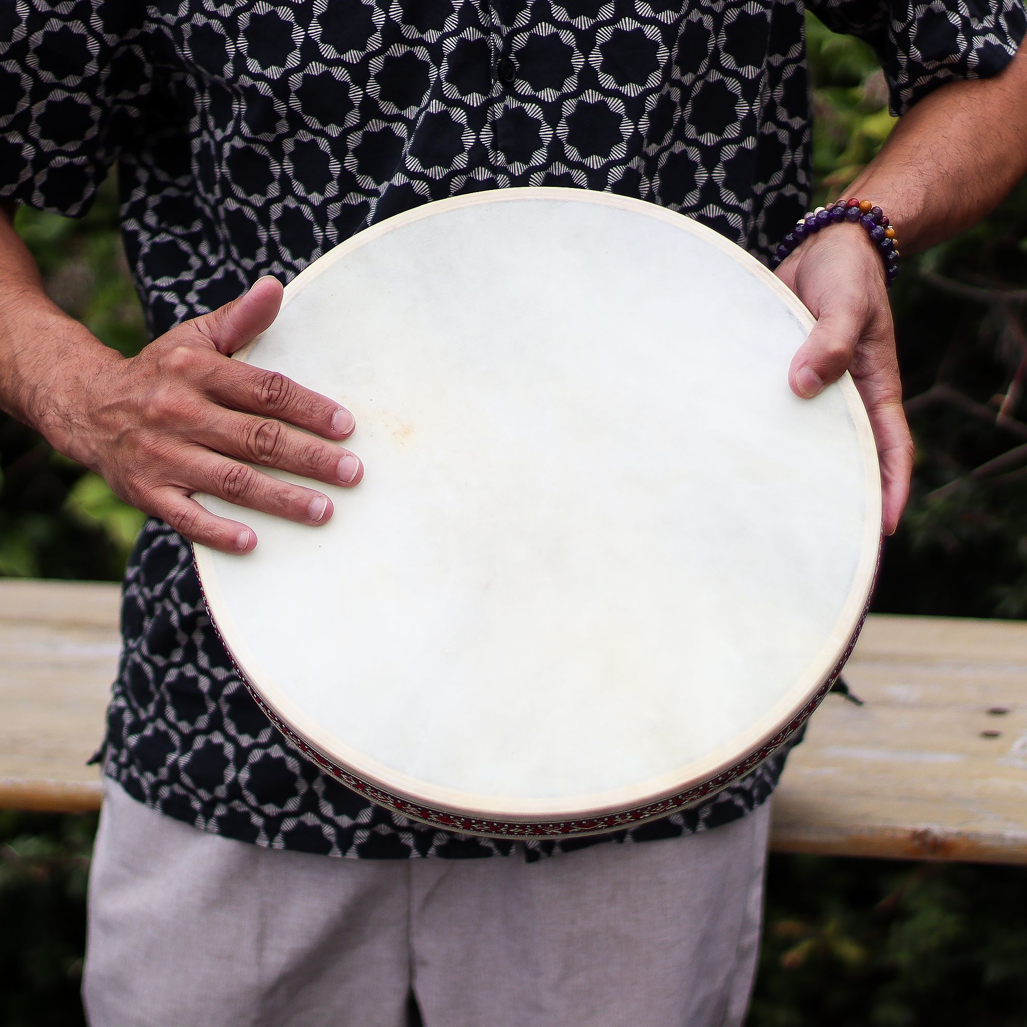 Shaman Sound Healing Ocean Drum - 35cm - Image 5
