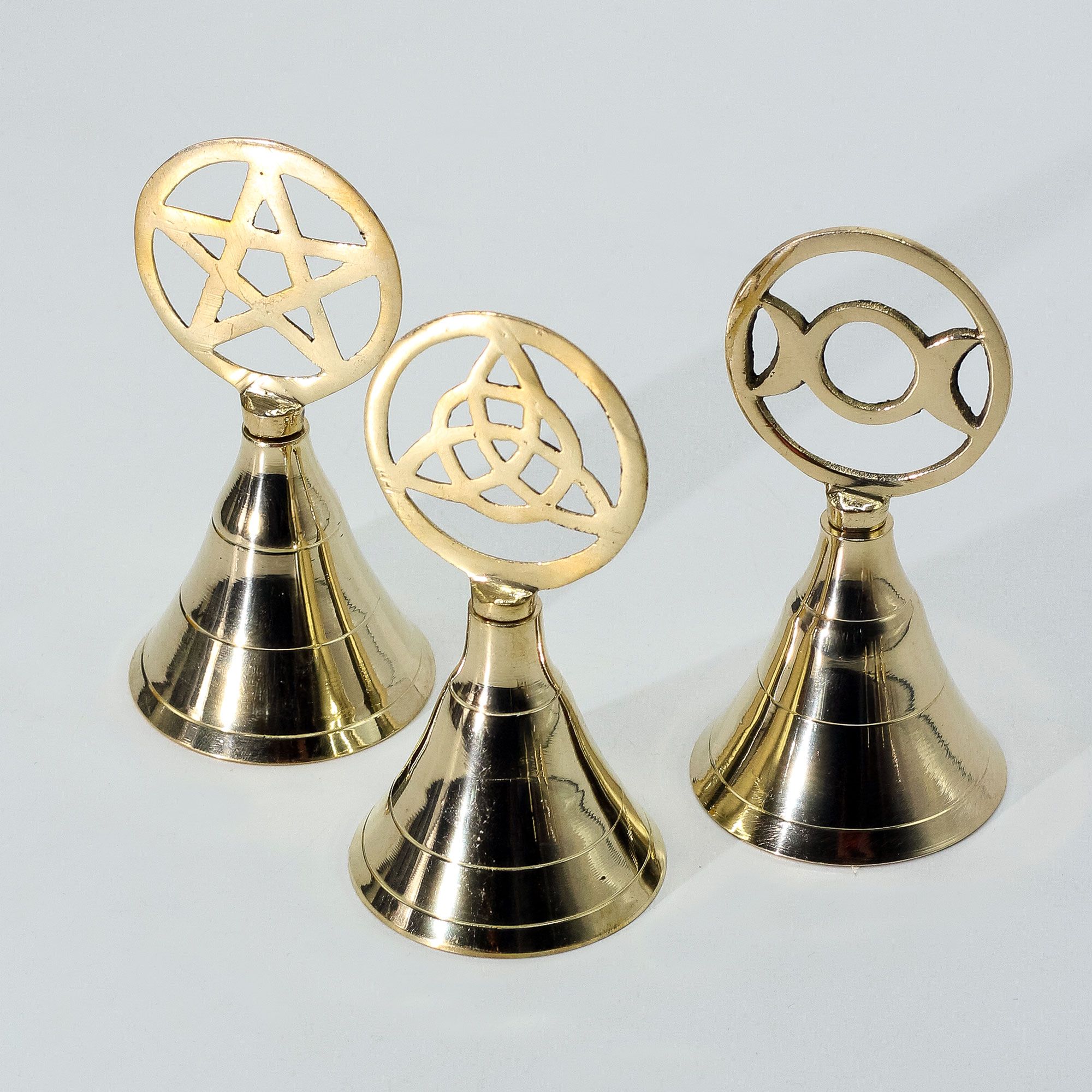 Altar Brass Bell - Triquetra - Image 2
