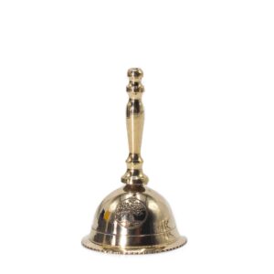 Small Altar Brass Bell - Tree of Life