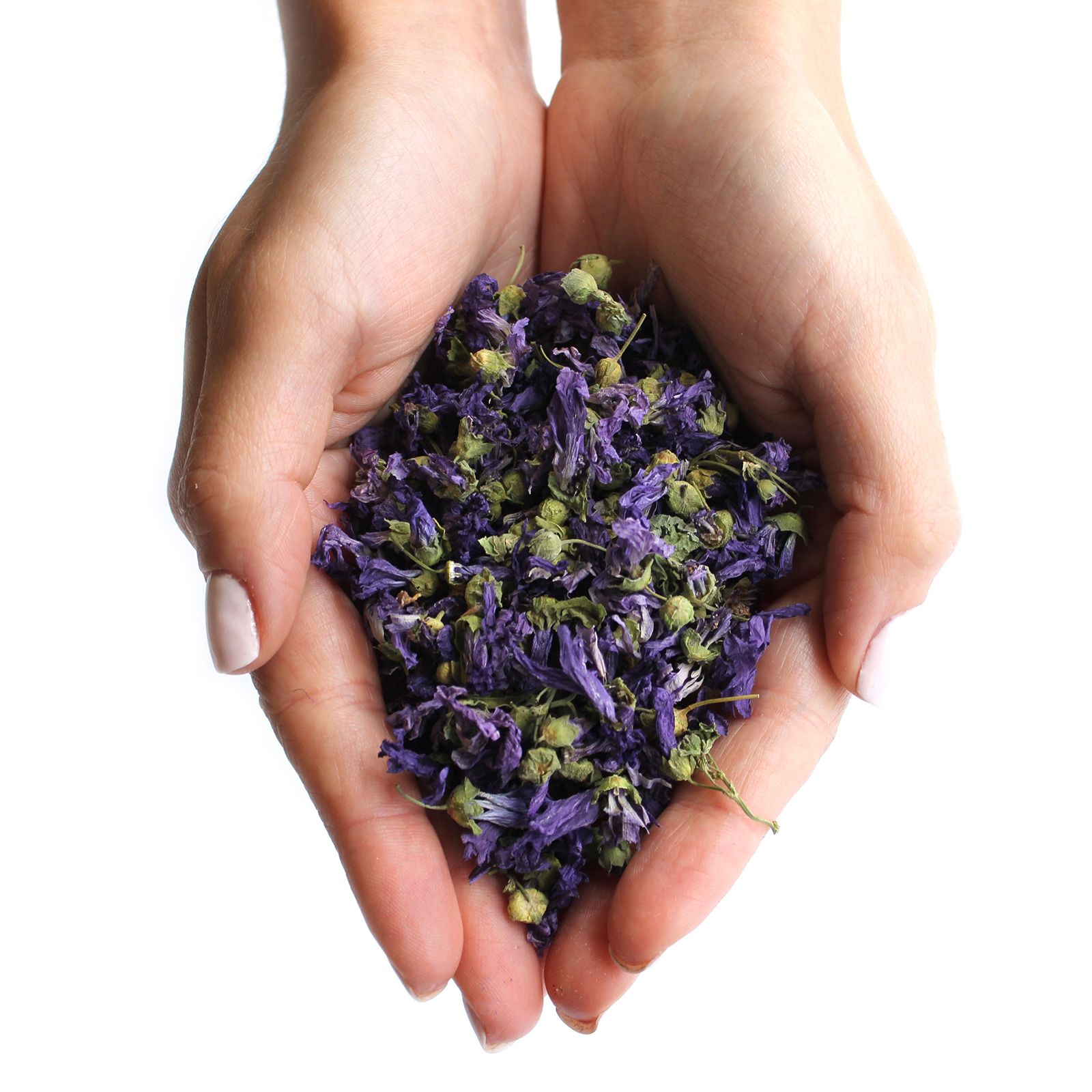 Mallow Flowers Whole Blue (0.5kg) - Image 3