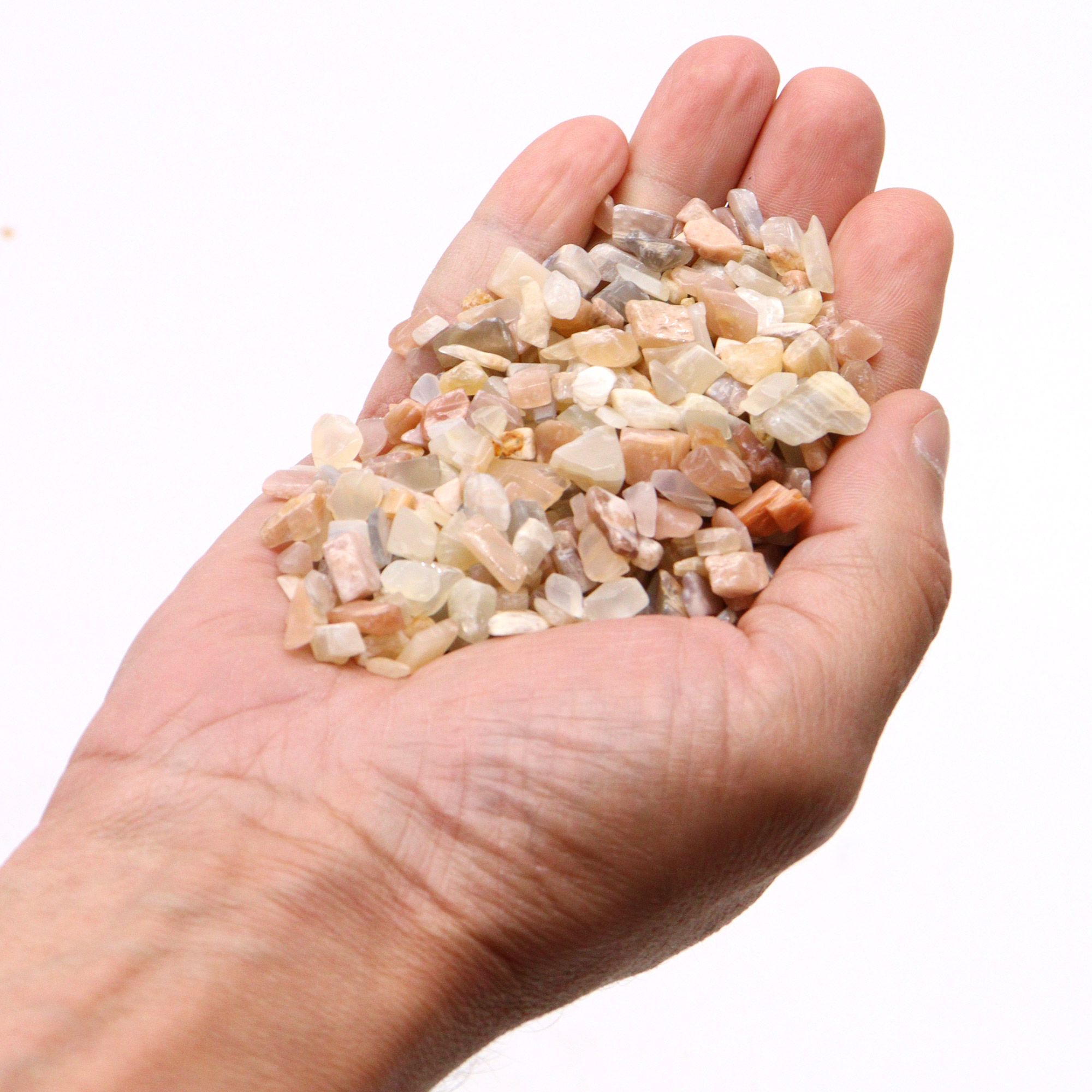 Moonstone Gemstone Chips Bulk - 1KG - Image 3