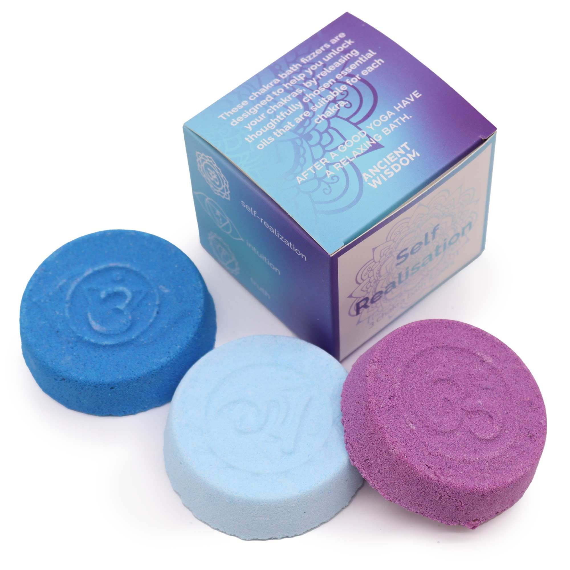 Chakra Bath Fizz - Small box - Self Realisation - Image 2