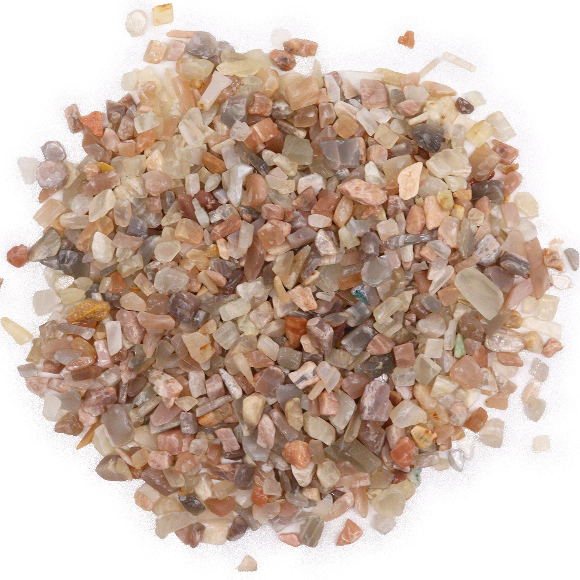 Moonstone Gemstone Chips Bulk - 1KG - Image 4