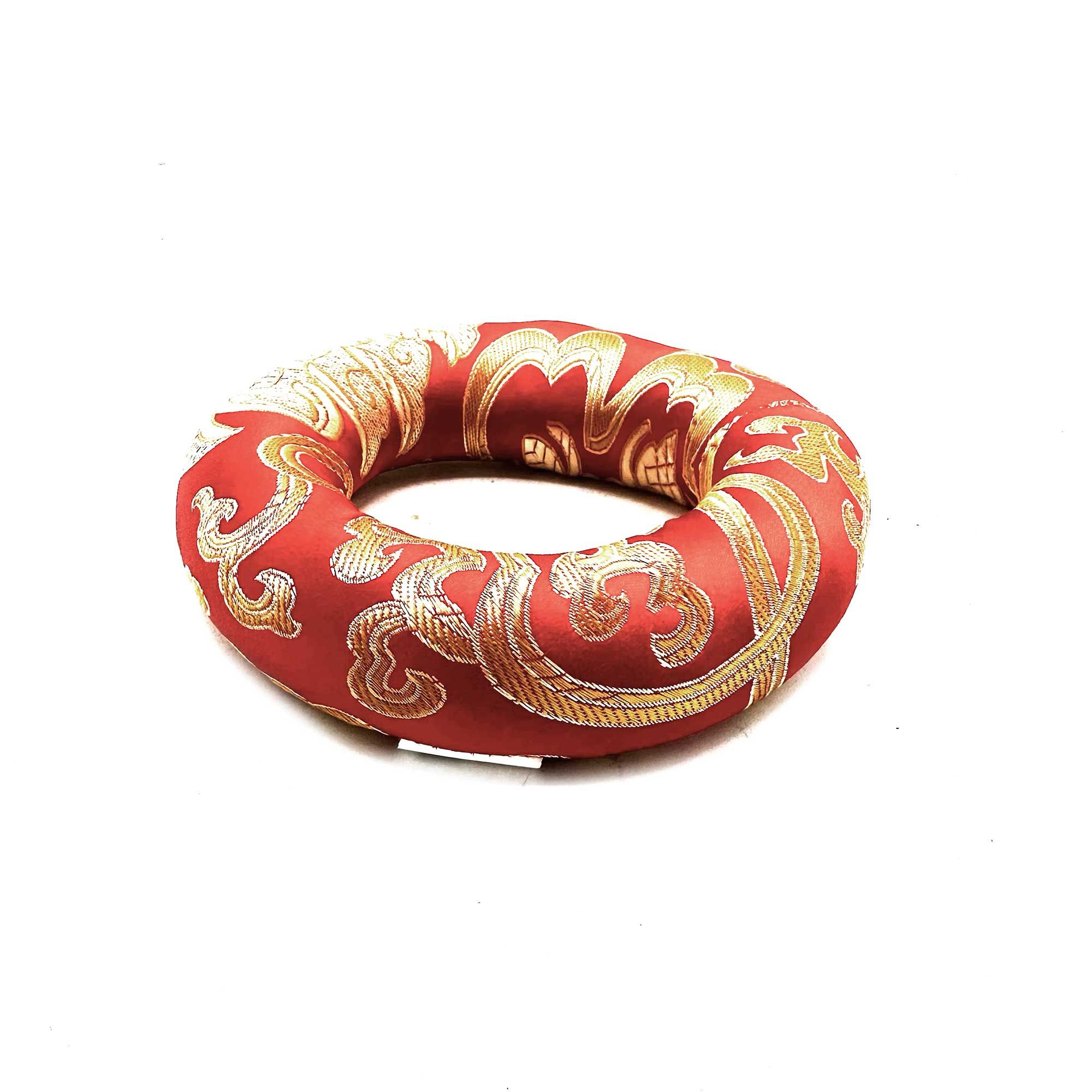 Hoop Cushion 10cm (for 12-14cm Singing Bowl) - Red - Image 2