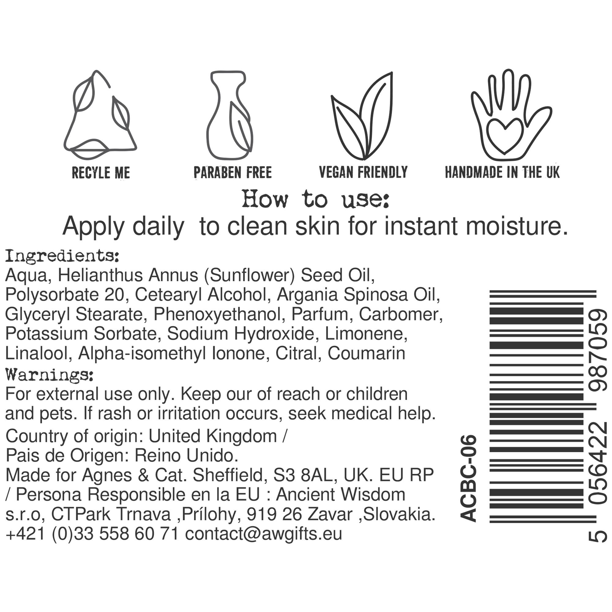 Agnes + Cat Hand & Body Cream - Provence - Image 4