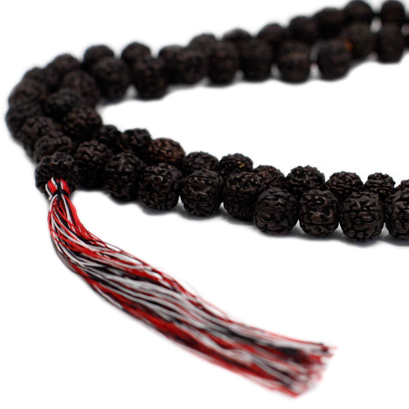 108 Rudraksha Mala - Dark - Image 3