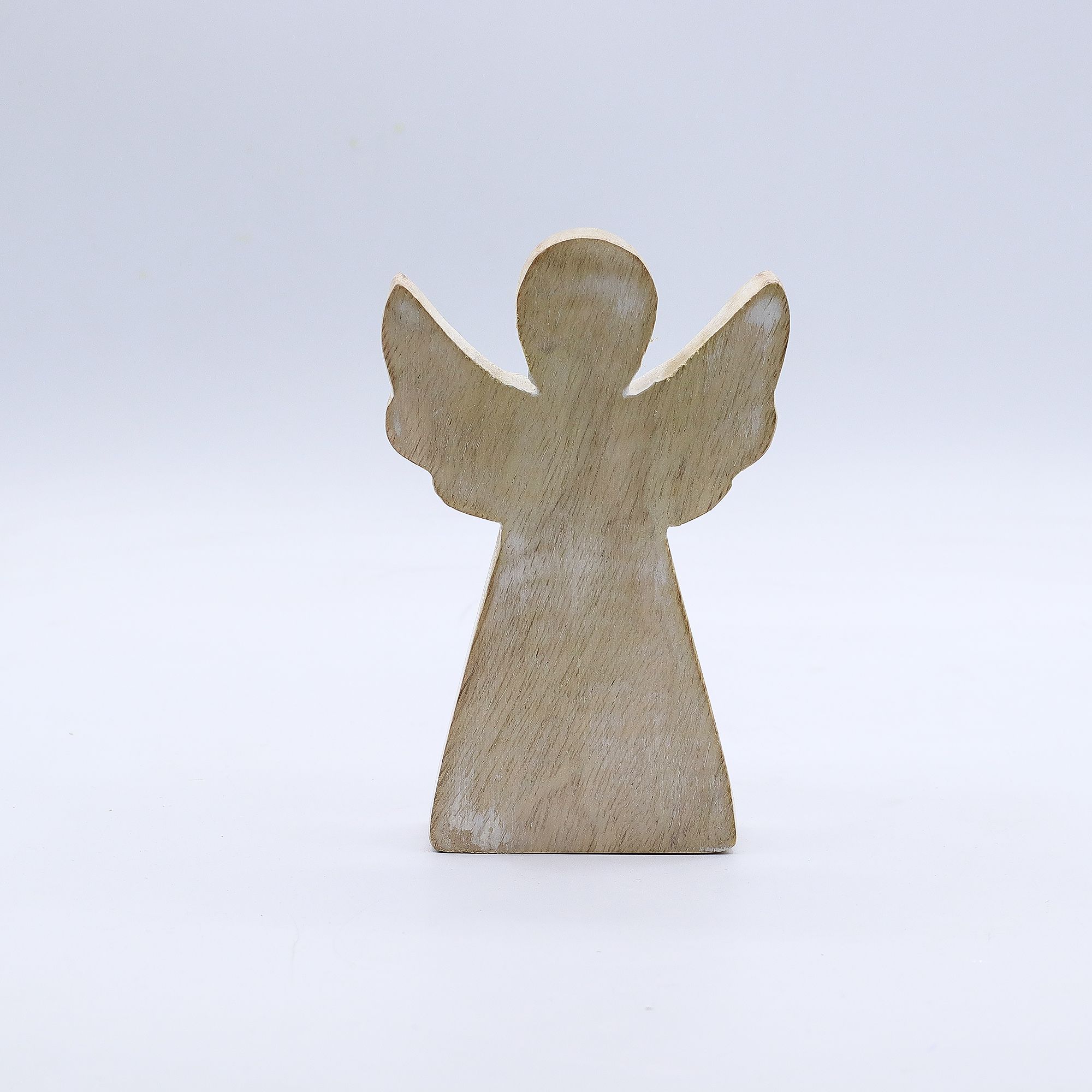 Mango Wood Angel - Whitewash - Image 6