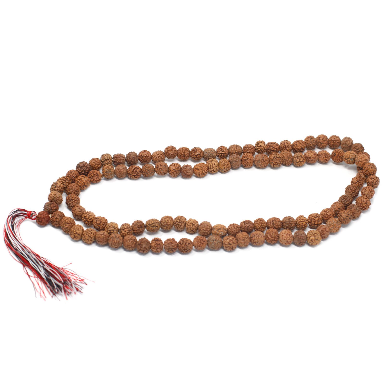 108 Rudraksha Mala - Natural - Image 3