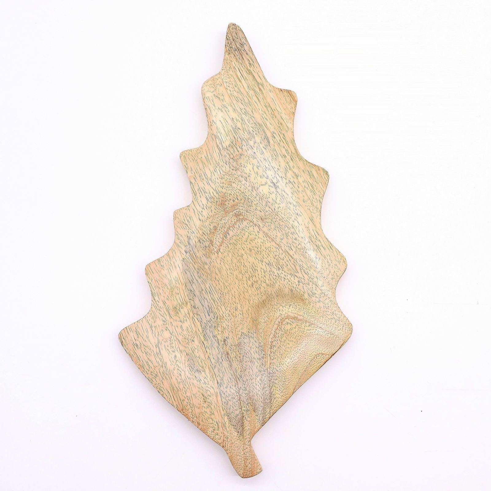Lost in the Forrest - Enamel Leaf Wooden Bowl - 33x17cm - Image 4